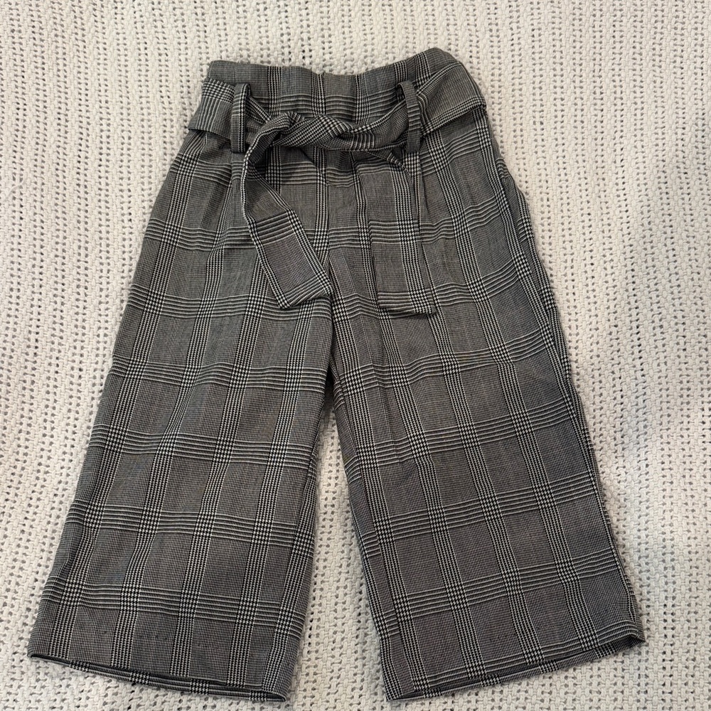 H&M Kids Formal Plaid Pants - Gray